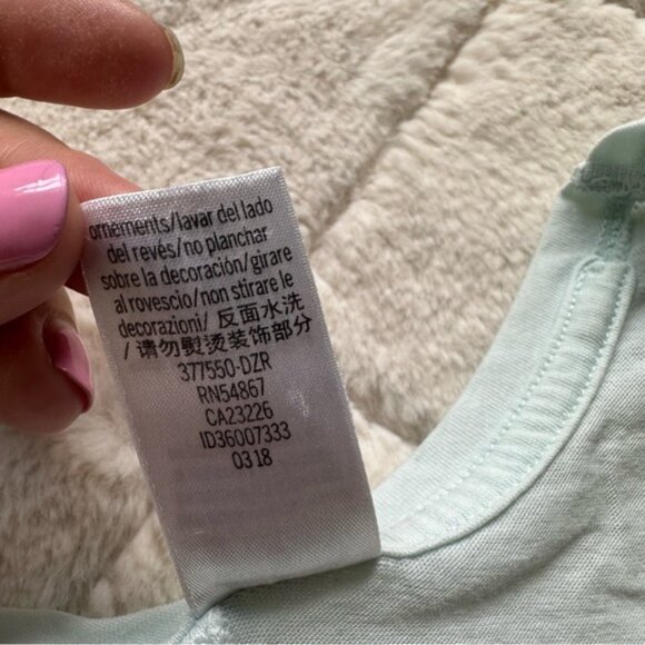 Victoria’s Secret Sport | Blue Holographic Cutout Open Back Tank | Size Small - Picture 9 of 11